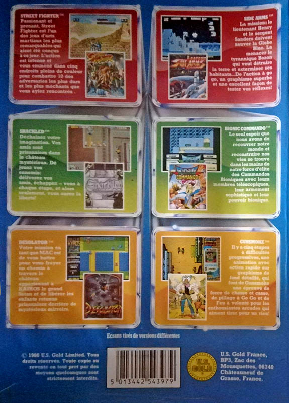 Géants De L 'Arcade 2, Les — box-2D-back (FR)