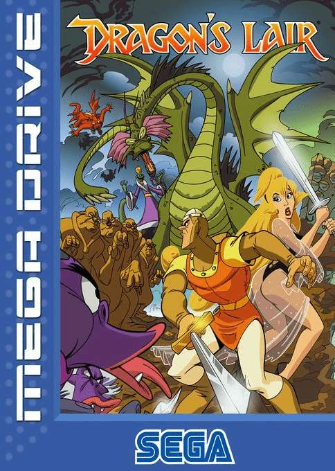 Dragon's Lair - The Adventure Continues — box-2D (EU)
