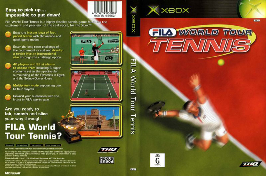 FILA World Tour Tennis — box-texture (AU)