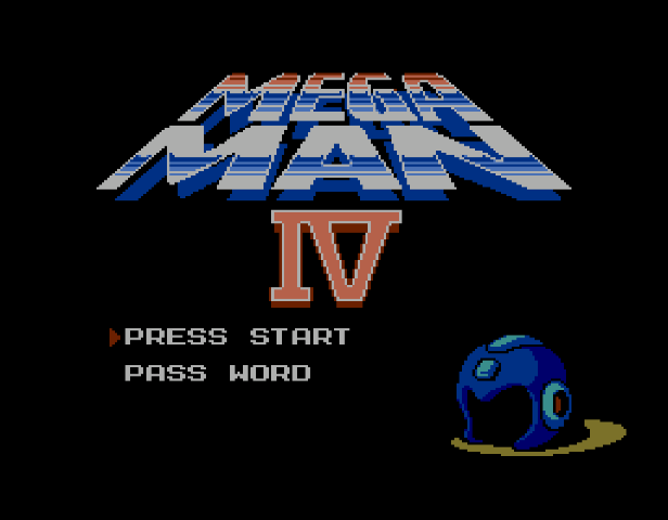 Mega Man 4 — sstitle (US)