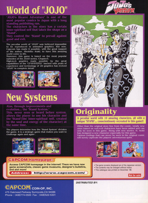 JoJo's Venture — box-2D-back (EU)