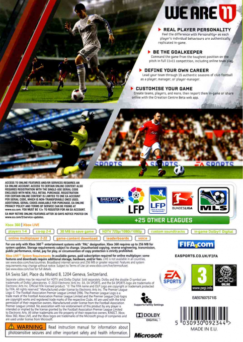 FIFA 11 — box-2D-back (EU)