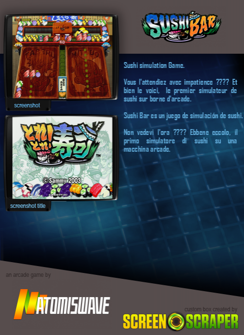 Sushi Bar — box-2D-back (SS)
