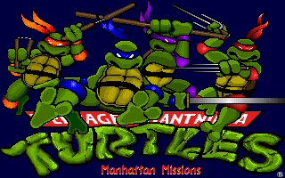 Teenage Mutant Ninja Turtles - Manhattan Missions — sstitle (US)