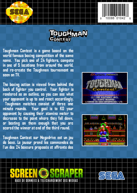 Toughman Contest — box-2D-back (SS)