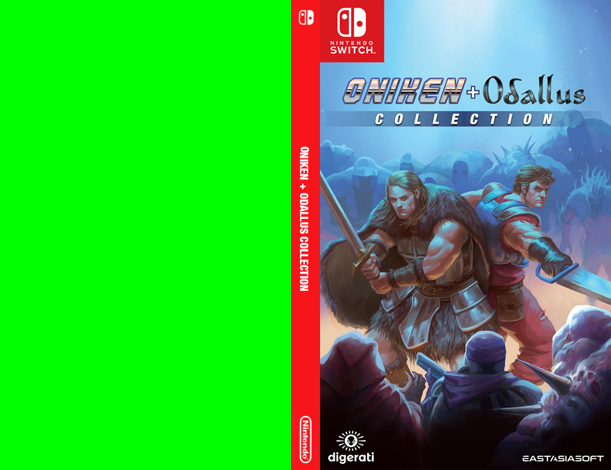 Oniken + Odallus Collection — box-texture (WOR)