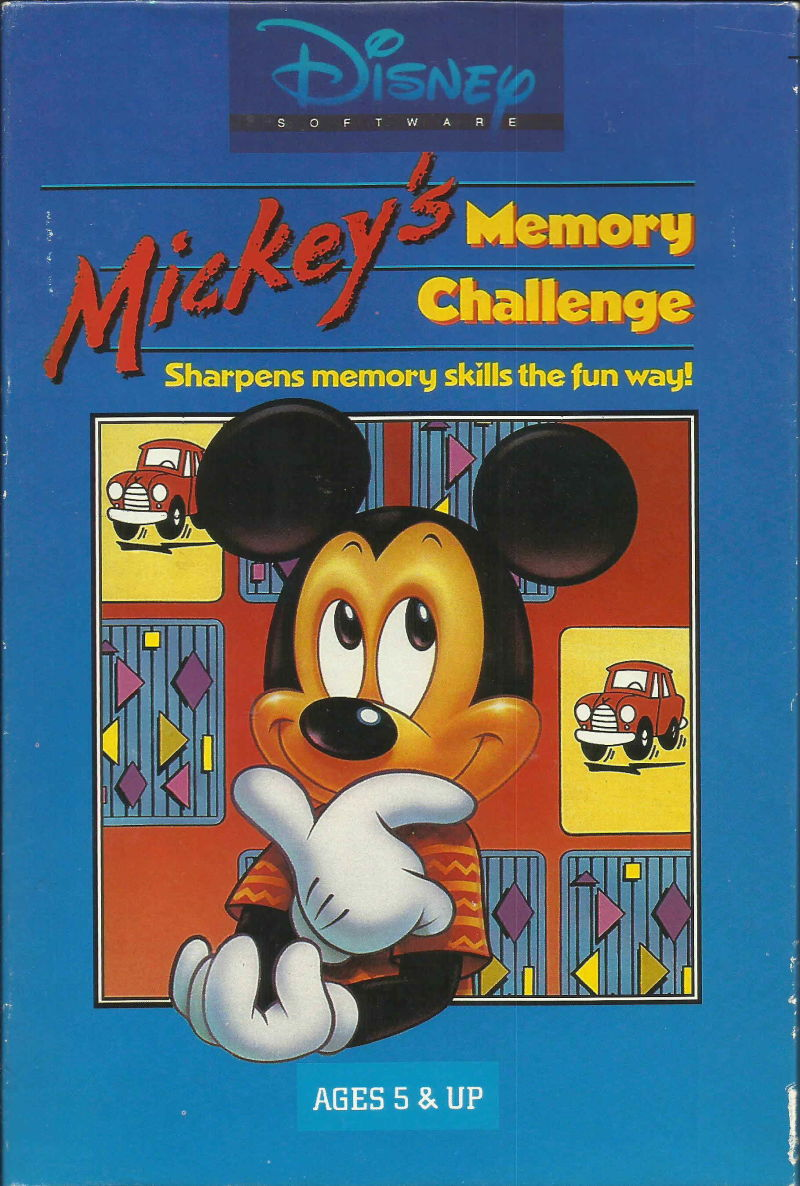 Mickey Jeu de Memoire box art
