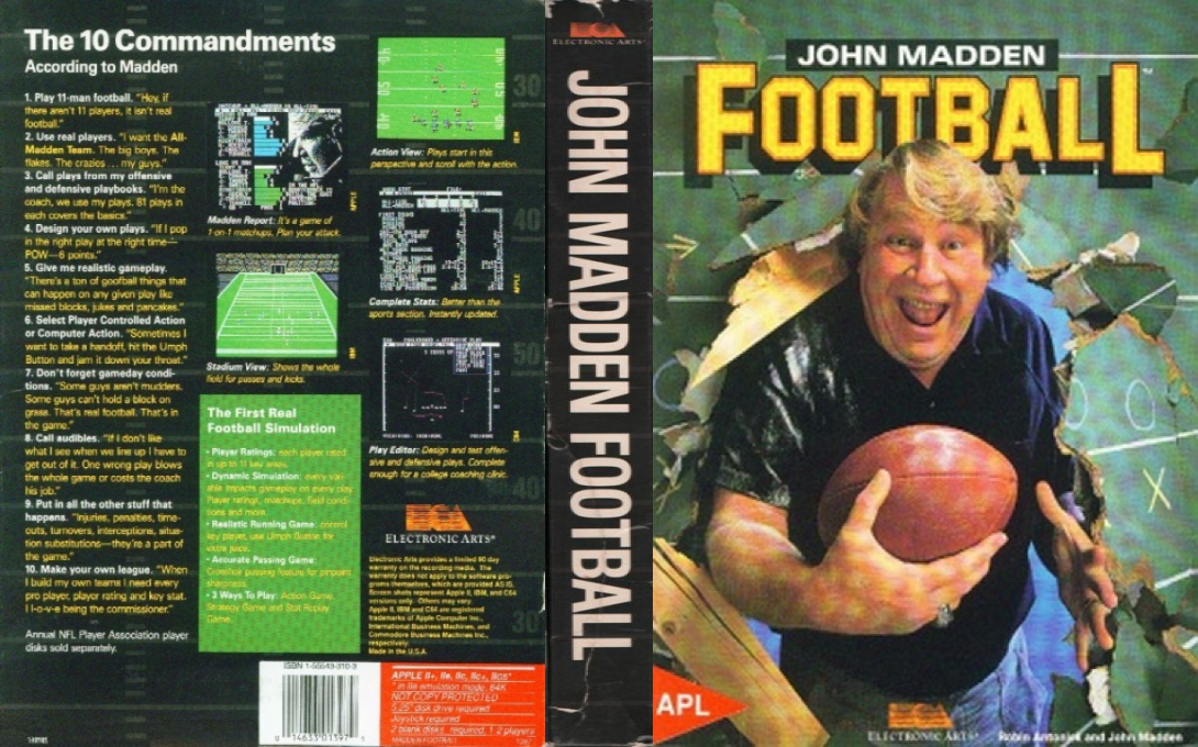 John Madden Football — box-texture (US)