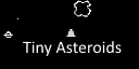 Tiny Asteroids — sstitle (WOR)