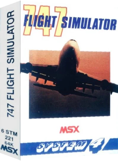 747 400b Flight Simulator — box-3D (EU)