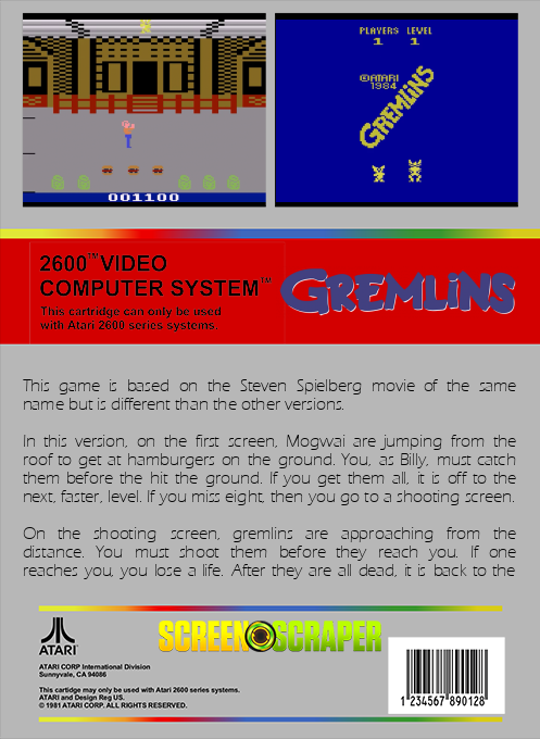 Gremlins — box-2D-back (SS)