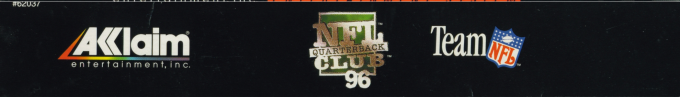 NFL Quarterback Club 96 — box-2D-side (US)