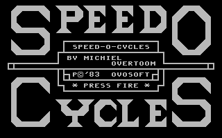 Speed-O-Cycles — sstitle (WOR)