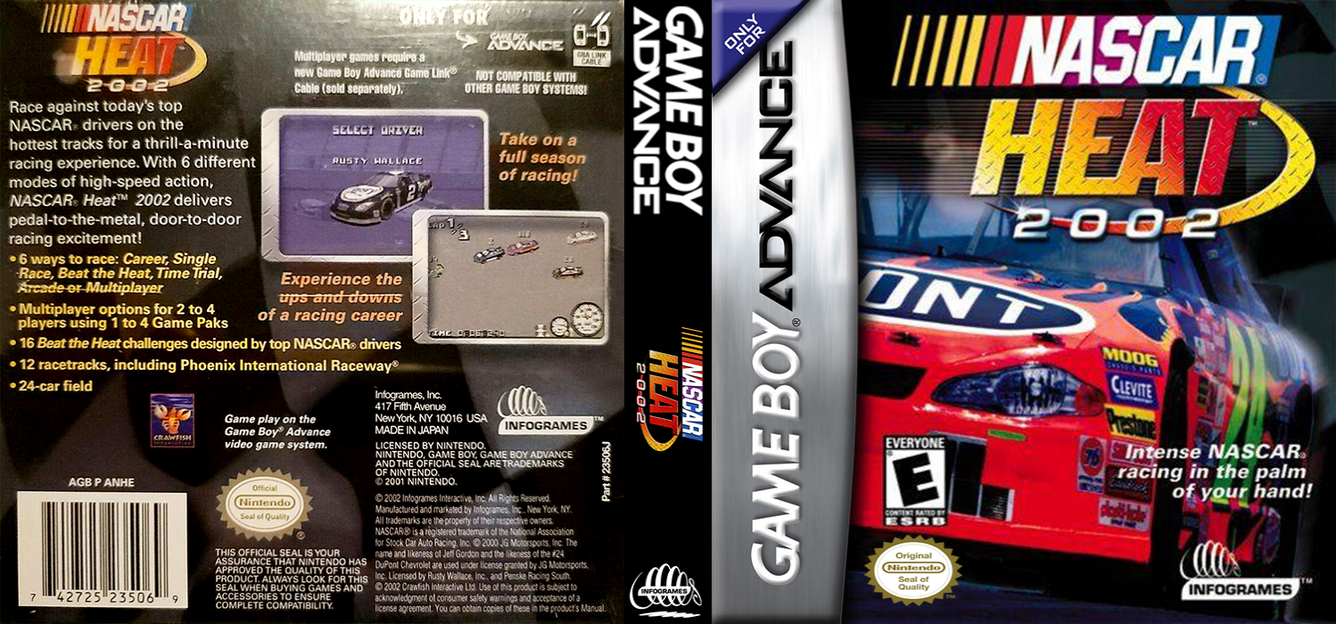 Nascar Heat 2002 — box-texture (US)