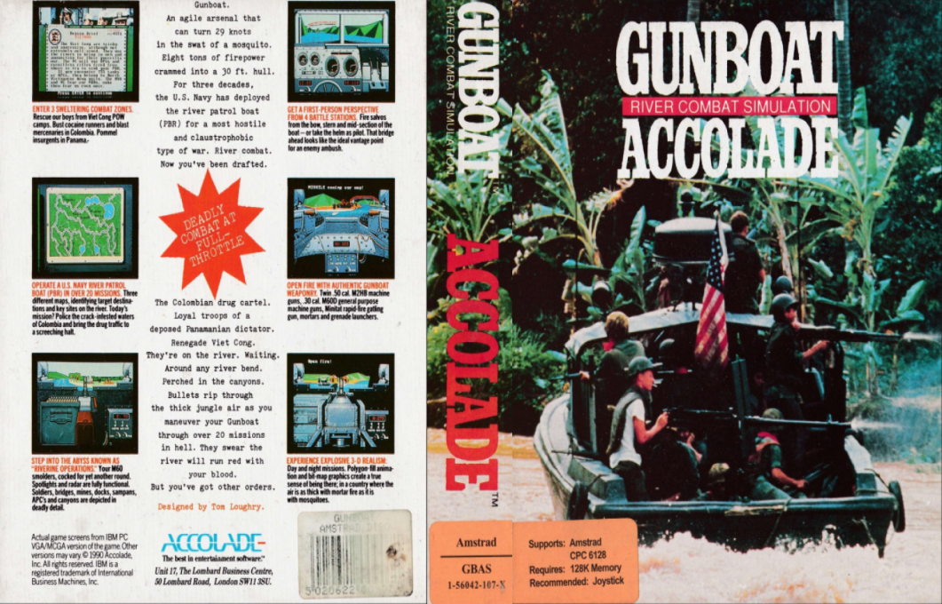 Gunboat - River Combat Simulation — box-texture (EU)
