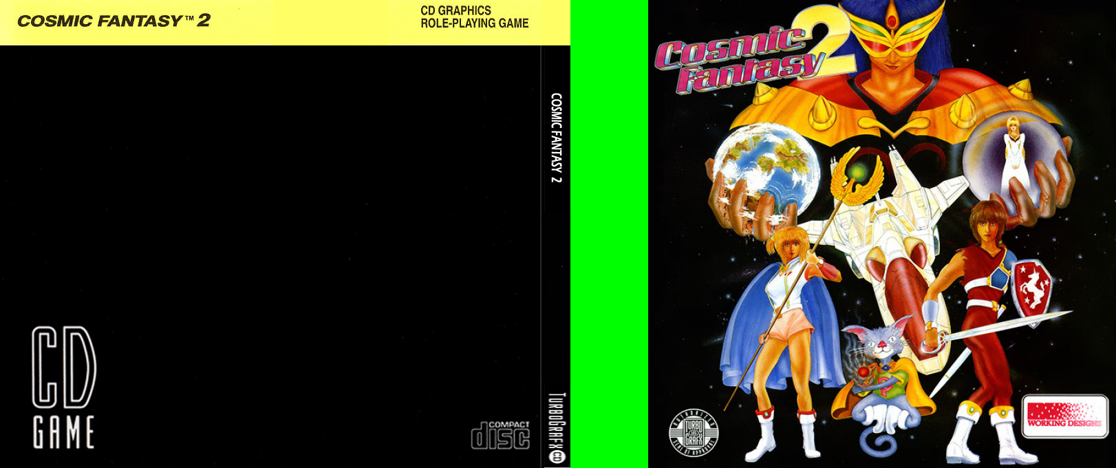 Cosmic Fantasy 2 - Bouken Shounen Ban — box-texture (US)