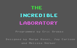 The Incredible Laboratory — sstitle (WOR)