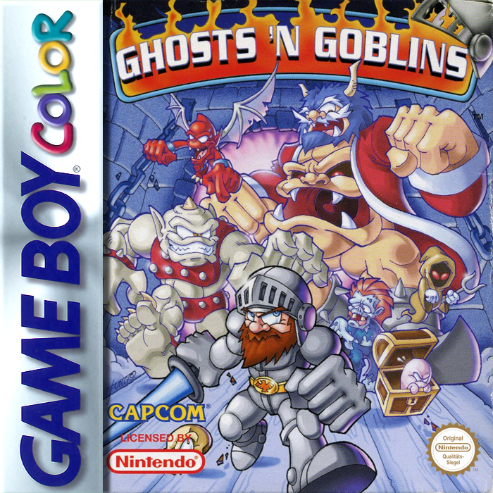 Ghosts 'n Goblins — box-2D (EU)