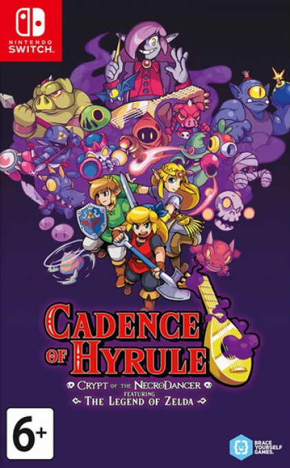 Cadence of Hyrule - Crypt of the NecroDancer Featuring The Legend of Zelda — box-2D (RU)