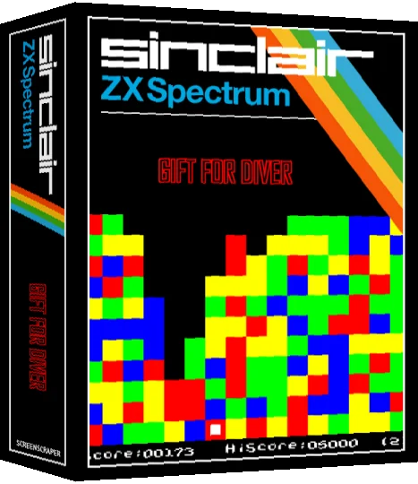 Gift For Diver — box-3D (SS)