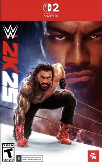 WWE 2K25 box art