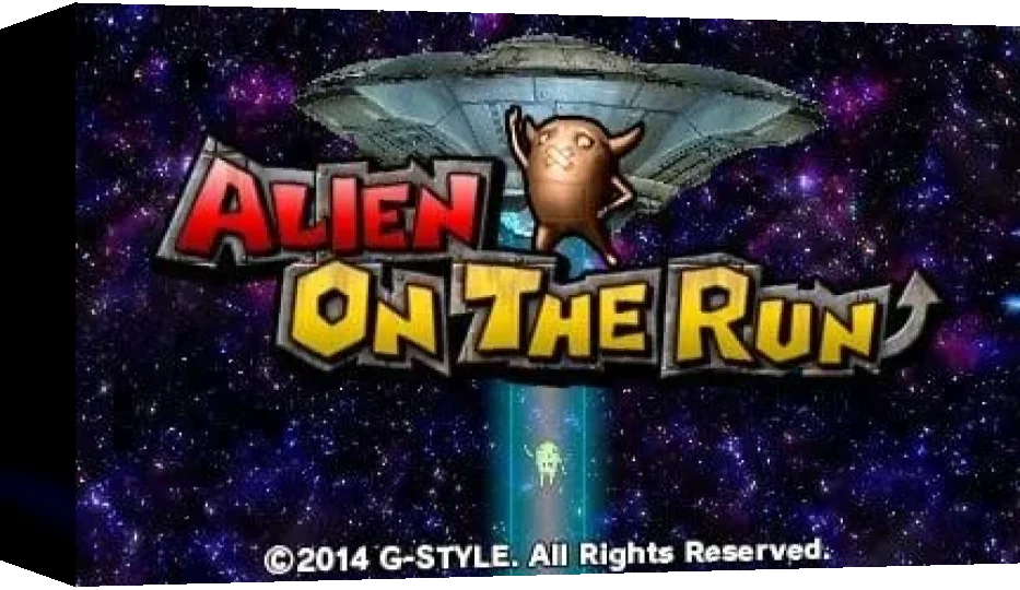 Alien On The Run — box-3D (WOR)