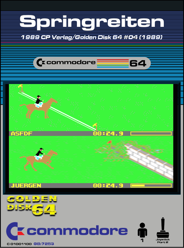 Springreiten box art