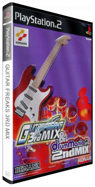 GuitarFreaks 3rd Mix & DrumMania 2nd Mix — box-3D (JP)