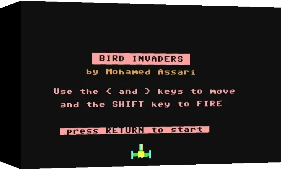 Bird Invaders — box-3D (WOR)