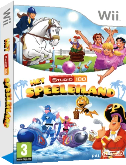 Studio 100 Speeleiland, Het — box-3D (EU)