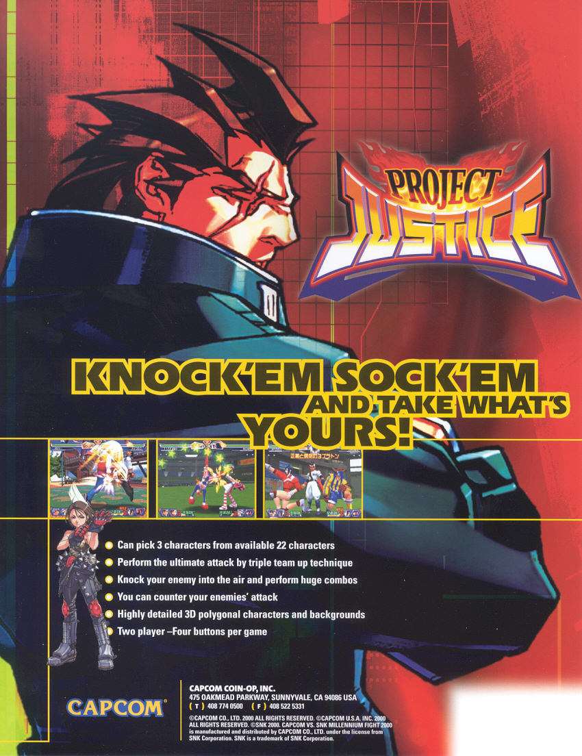 Project Justice box art