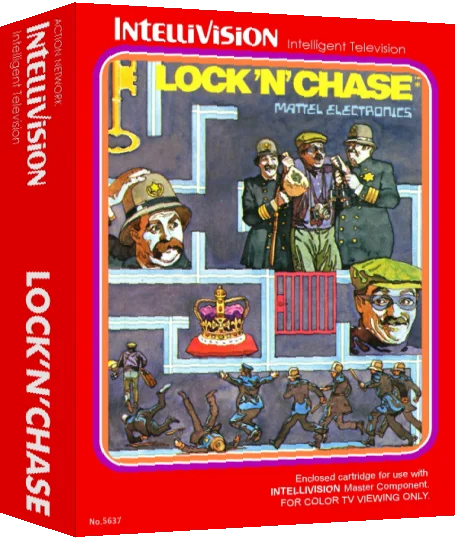 Lock 'N' Chase — box-3D (WOR)