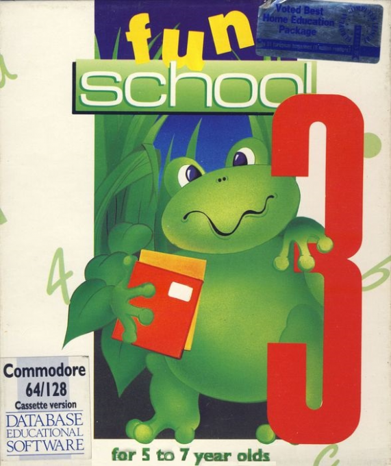 Fun School 3 - for 5 to 7 Year Olds box art