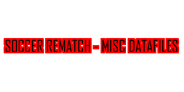Soccer Rematch - Misc Datafiles — wheel-hd (SS)