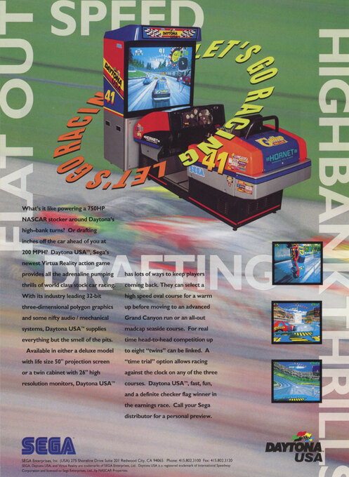 Daytona USA box art