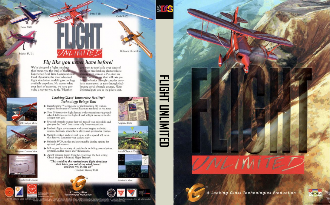 Flight Unlimited — box-texture (US)