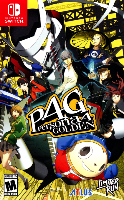 Persona 4 Golden box art