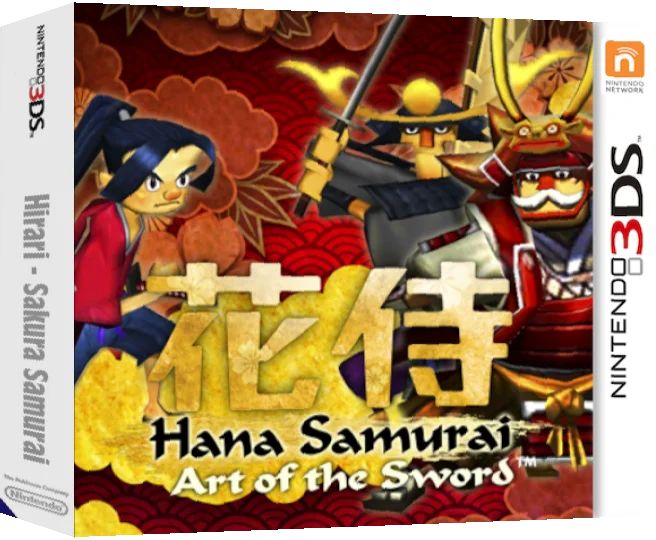 Hirari - Sakura Samurai — box-3D (CUS)