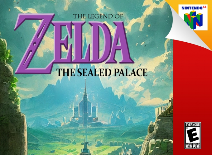 The Legend of Zelda : The Sealed Palace box art