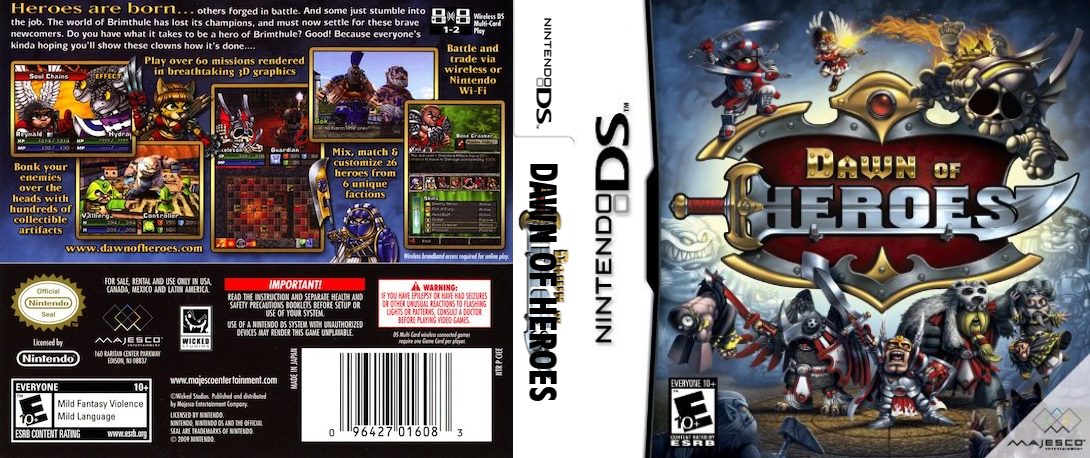 Dawn of Heroes — box-texture (US)