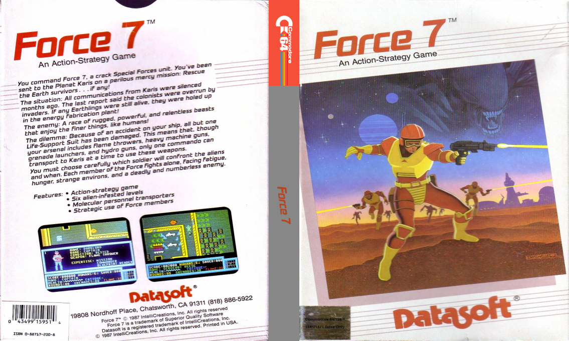 Force Seven — box-texture (US)