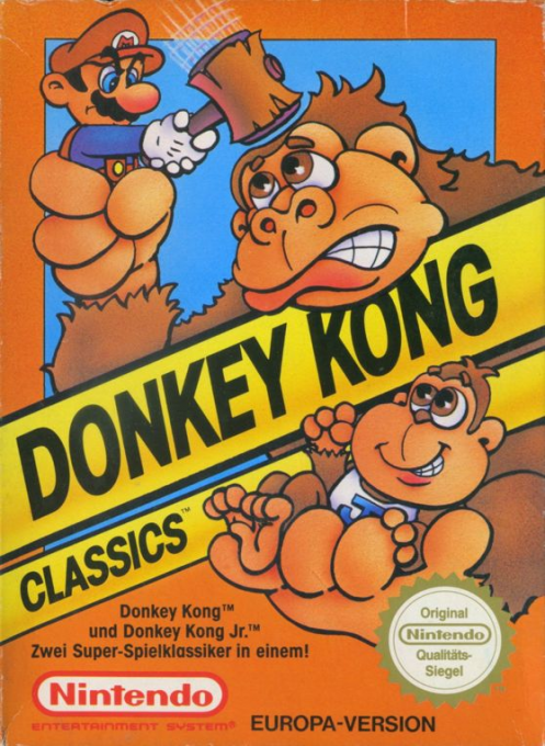 Donkey Kong Classics — box-2D (DE)