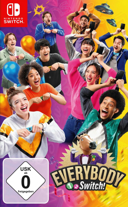 Everybody 1-2-Switch! — box-2D (DE)