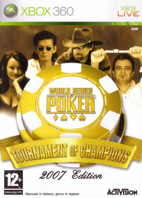 World Series of Poker - Tournament of Champions - 2007 Edition — box-2D (IT)
