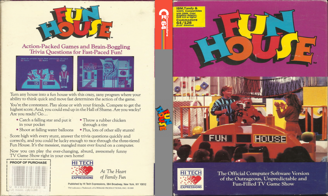 Fun House — box-texture (US)