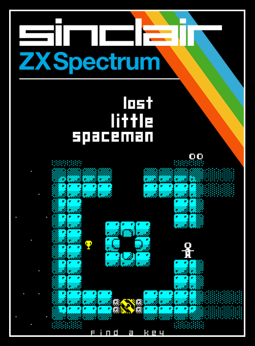 Lost Little Spaceman — box-2D (SS)