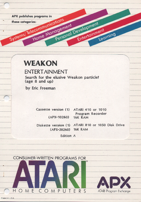 Weakon box art