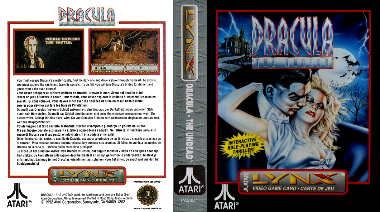 Dracula The Undead — box-texture (WOR)