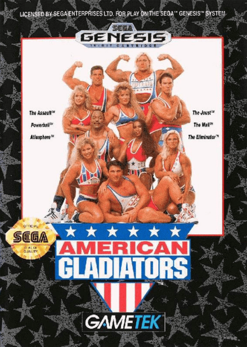 American Gladiators box art
