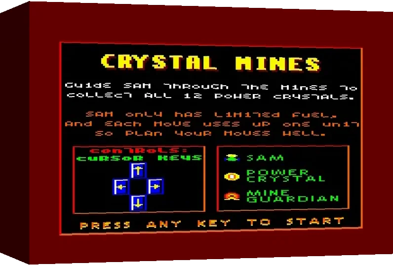 Crystal Mines — box-3D (WOR)